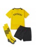 Borussia Dortmund Babytruitje Thuis tenue Kind 2022-23 Korte Mouw (+ Korte broeken)